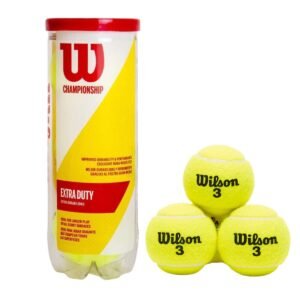Wilson Tenis Ball Championship Extra Duty 3 Ball Can